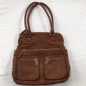 Women’s brown leather style & Co. Handbag.
